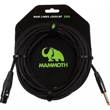 Audio kabel Kabel mikrofonní Mammoth MAM LINES J20XLRF