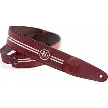 Kytarový popruh Řemen kytarový Yamaha RightOn! Race Red Yamaha