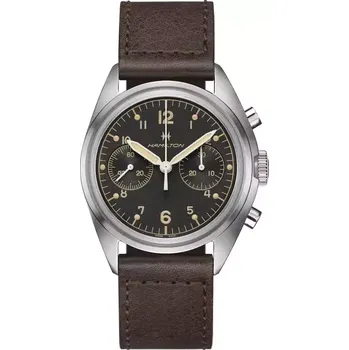 Hodinky Hamilton - H76409530 - Khaki Aviation Pioneer Mechanical Chrono