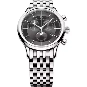 Hodinky Maurice Lacroix - LC1148-SS002-331 - Les Classiques Phases de Lune Chronographe