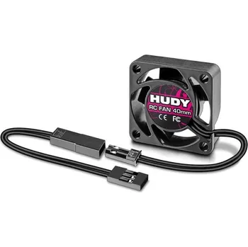RC model auta HUDY BRUSHLESS RC FAN 40MM - WITH INTERNAL SOLDERING TABS - expresní doprava