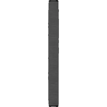 Řemínek na hodinky Garmin - 010-13075-00 - Řemínek Garmin UltraFit 26mm, nylonový, šedý, na suchý zip