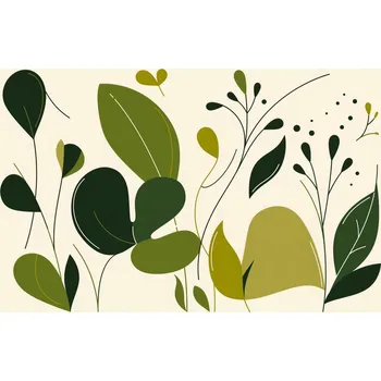 Plakát Plakát Svěžest Listů bez rámu 100 x 75 cm