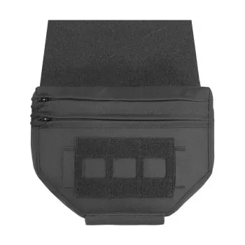 Airsoft Pouzdro Laser Cut Drop Down na nosič plátů, Warrior, černé