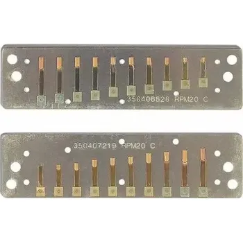 Foukací harmonika Plátek náhradní pro harmoniku Suzuki RP-M-20 Manji Ab sada