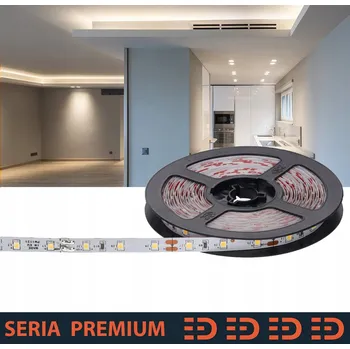 LED osvětlení Prémiová LED páska 12V, 60 LED/m, 4000-4500K, 500 lm/m, typ 2835