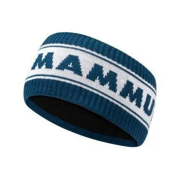 Čepice Mammut Peaks Headband deep ice-white-50577 modrá