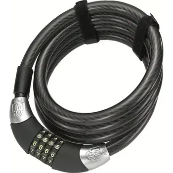 Zámek na kolo Zámek Magnum Spirála 180 x 0,8 cm, kód