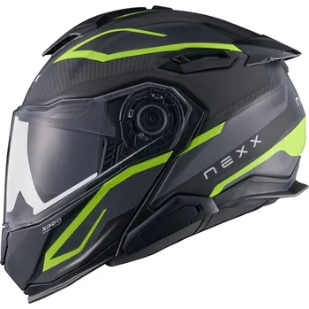 Helma na motorku NEXX X.LIFETOUR Pro Mile gray/neon MT vel. XL