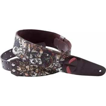 Kytarový popruh Řemen kytarový RightOn Lady Luck Unique