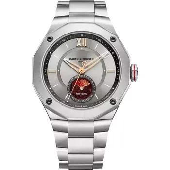 Hodinky Baume & Mercier - M0A10744 - AUTOMATIC WATCH, MOON PHASE, DATE - 43MM