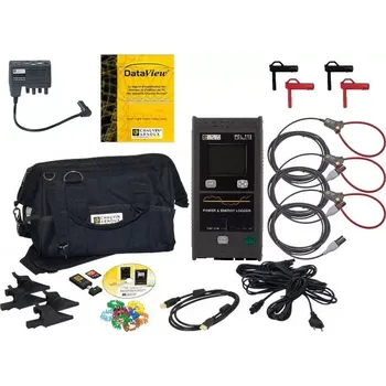 Chauvin arnoux PEL 113 + MA194/350 + DataView + Adaptér napájení + Magnetické svorky