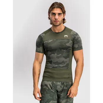 Potápěčské vybavení Pánský rashguard - funkční tričko Venum G-Fit Air - krátké rukávy - Army Camo Velikost: M