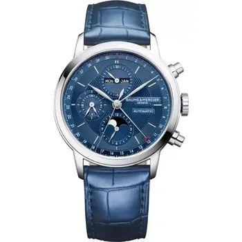 Hodinky Baume & Mercier - M0A10484 Blue Strap