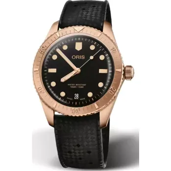 Hodinky Oris - 01 733 7771 3154-07 4 19 18br - Automatic Sixty-Five Date Cotton Candy Sepia