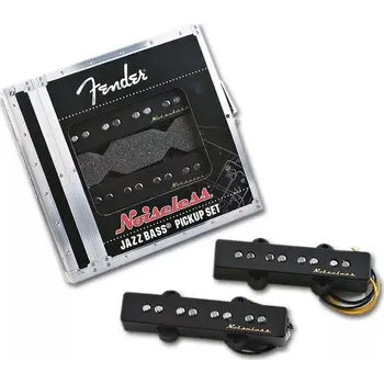 Strunný nástroj Snímač kytarový set Fender Vintage Noiseless Jazz Bass Pickups