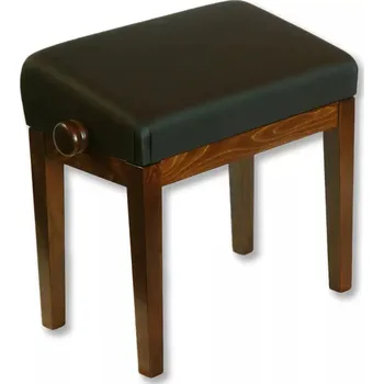 Stolička klavírní Discacciati 105TERGO/28/30E ořech mat/černý vinyl