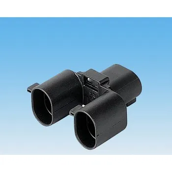 Konektor 2 pin. rozbočovací Y oválný