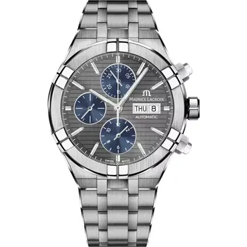 Hodinky Maurice Lacroix - AI6038-TT032-330-1 - AIKON Automatic Chronograph Titanium