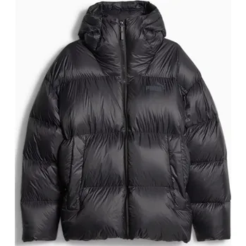 Pánská bunda PUMA HOODED ULTRA DOWN PUFFER JACKET ČERNÁ XXL