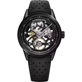 Hodinky Raymond Weil - 2785-BKR-20000 - Calibre RW1212 Skeleton Men's Automatic Black Watch