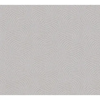 A.S. Création | Vliesová tapeta na zeď Daniel Hechter 78153-1 | 0,53 x 10,05 m | šedá, metalická + Šedá, metalická vliesová tapeta na stěnu 781531 v rozměru 0,53 x 10,05 m