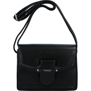 Kabelka Praktická dámská koženková crossbody kabelka Ivana S., černá