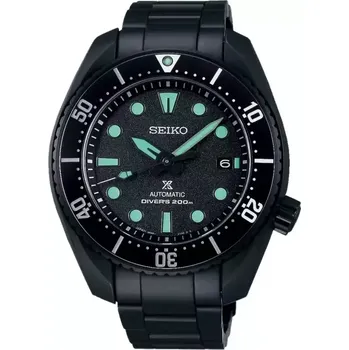 Hodinky Seiko - SPB433J1 - The Black Series ‘Night Vision’ Sumo Diver Limited Edition
