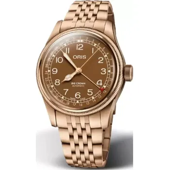 Hodinky Oris - 01 754 7741 3166-07 8 20 01 - Big crown bronze pointer date