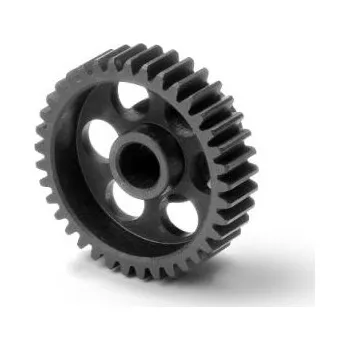 RC model auta HUDY ALU ULTRA-LIGHT PINION GEAR - HARD COATED - 37T / 64 - expresní doprava