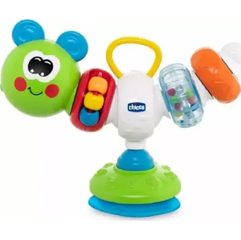 Senzorická hračka chrastítko s přísavkou - HOUSENKA PHILL (Značka: CHICCO)