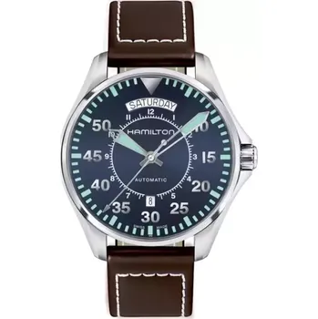 Hodinky Hamilton - H64615545 - PILOT DAY DATE AUTO