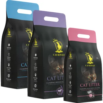 Podestýlka pro kočku Cat Royale Baby Powder bentonitová 25l