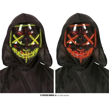 Guirca Maska s led osvětlením