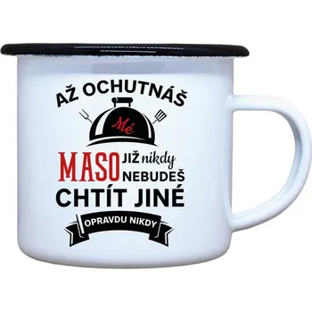 DOBRÝ TRIKO Plecháček s potiskem Mé maso Velikost plecháčku: 330 ml