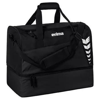 Sportovní taška ERIMA SIX WINGS SPORTOVNÍ TAŠKA S BOTNÍKEM - S - Černá - velikost S