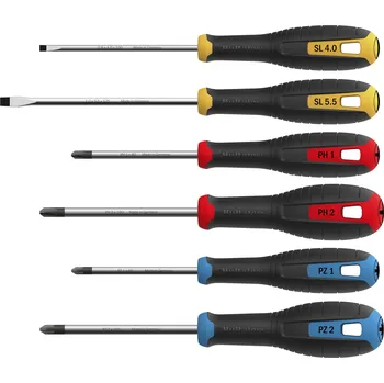 Šroubovák Hultafors Tools Sada šroubováků HSS SL/PH/PZ