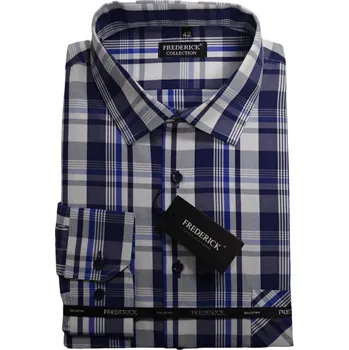 Pánská košile Pánská košile s dlouhým rukávem - střih REGULAR - vzor F851 - 44