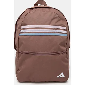 Sportovní batoh Batoh adidas CLSC 3S BP dámský, růžová barva, velký, s potiskem, IS7064 34X, vel. ONE SIZE