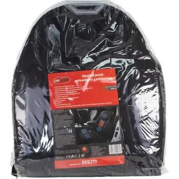 Potah sedadla Carclever 359211 přední 1 ks černý