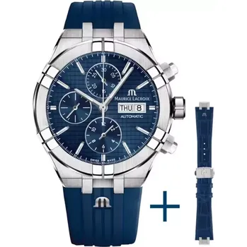 Módní doplněk Maurice Lacroix - AI6038-SS00B-430-4 - AIKON Automatic Chronograph 44mm