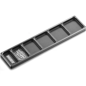 RC model auta HUDY ALU PARTS TRAY NARROW 215x50mm - expresní doprava