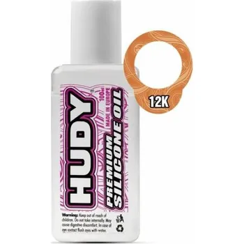 RC model auta HUDY PREMIUM SILICONE OIL 12 000 cSt - 100ML - expresní doprava