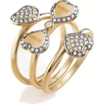 Prsten Guess - šperky - JUBR01428JWYG - Fine Heart