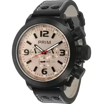 Hodinky Prim - E100203RG/BLKIPBLK - CHRONOGRAFY