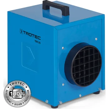 Přímotop Profesionální elektrické topidlo TDE 25 V2 Trotec - 3 kW, vč. kabelu, s možností připojení hadice
