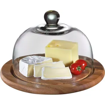 Dóza na potraviny Dóza na sýry a uzeninu Zassenhaus se skleněným víkem