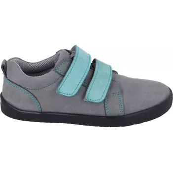 Dívčí tenisky Barefoot kožené celoroční boty EF Darryl 26