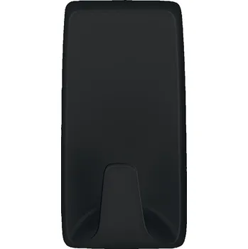 Věšák Tesa Háčky Powerstrips Hooks, obdélník velký, černé, 2 ks