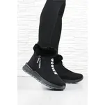 Prety Černé zateplené tenisky 9130-21B Velikost: 38